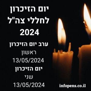 יום הזיכרון לחללי צהל 2024